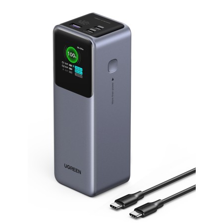 Ugreen Nexode Powerbank 25000mAh Grå